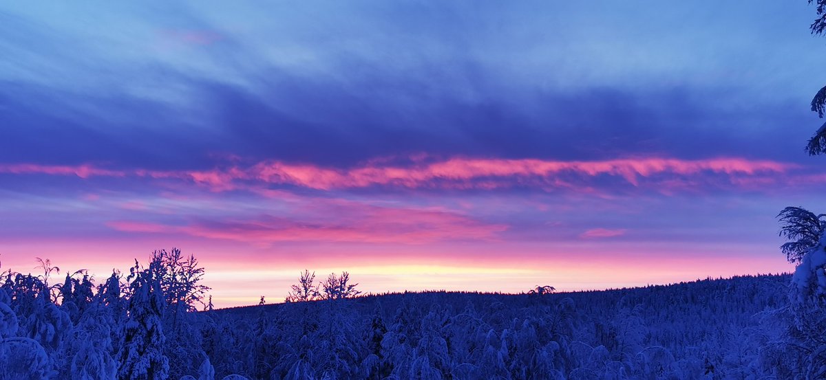 TeaMaria48's tweet photo. #nature #lapland #winter #valokuvaus #honor200prophotography #visitlapland #finland #sky #suomi #sunsetphotography https://t.co/dqSpPOR9gq