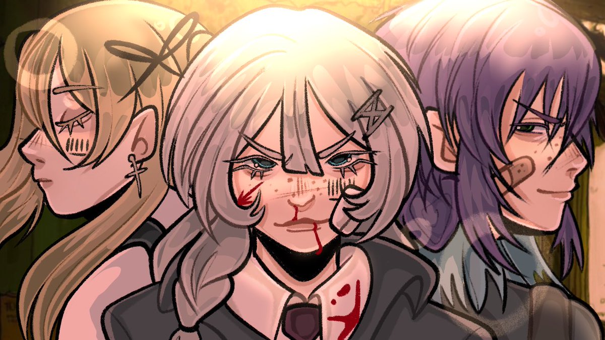 I have been really into drawing YouTube thumbnails for my RPG sessions sooooooooo