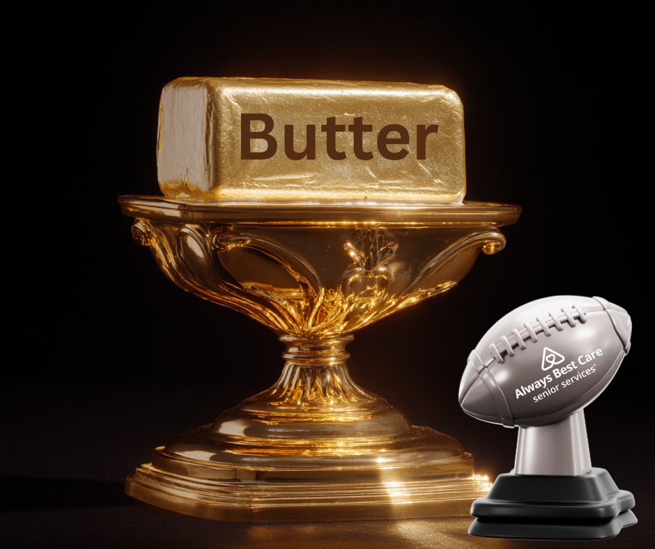 abcSeattleWA's tweet photo. Don't worry @abcworcesterma we have a trophy ready for you in honor of all the butter we will need when we enjoy our winning lobsters! 🧈🏆🦞

#SuperBowlWager #GoSeahawks #PatriotsVsSeahawks #AlwaysBestCare #FootballFun #SeniorCare #SeniorServices https://t.co/FPftbLY1uL