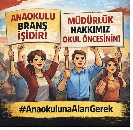 #AnaokulunaAlanGerek