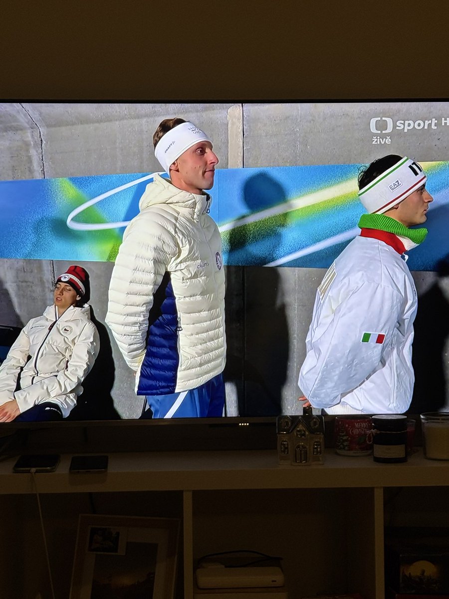 GoldmannJ's tweet photo. Když seš druhý na olympiádě a je ti to úplně jedno😀. Gratulace 🙌 #metodejjilek https://t.co/z5bHrtQ5yO
