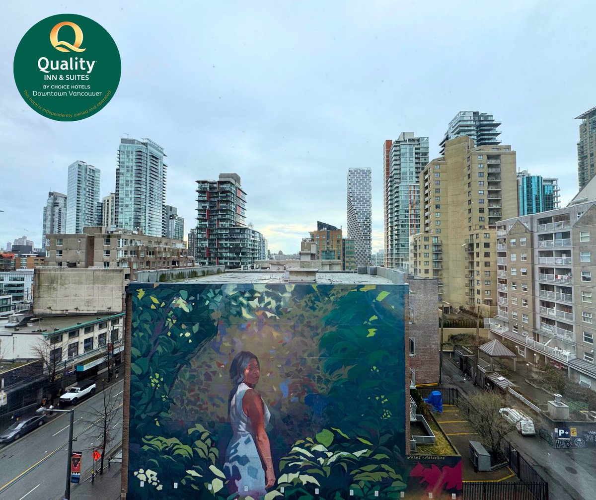 QInnVancouver's tweet photo. Soak it all in 🏙️ Vancouver views never disappoint, and neither does your stay at Quality Inn Downtown Vancouver. 🌟

Book your next stay with us today!
Call 1-778-907-2918 or visit our website https://t.co/cmPU1iiRKz 💤 #Vancouver #QualityInn #YVR https://t.co/98U7cxIQ3F