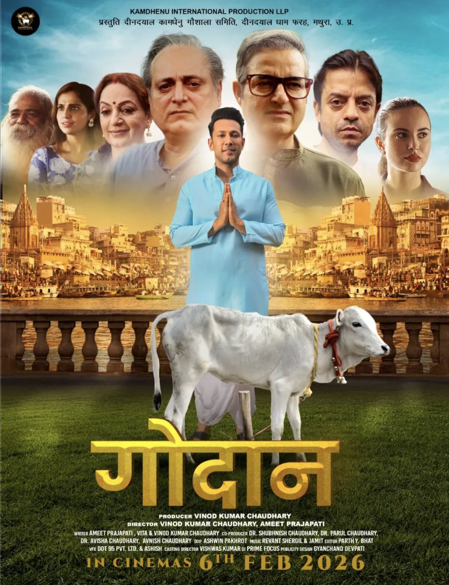 DeepakRathoreIN's tweet photo. Heavy subject. Real emotions.
Saharsh Shukla add humor exactly where it mattered

As Creative Director, I can say this with conviction: that balance elevated the film.

#Godaan #SaharshShukla #sahilananad #gauseva #gauraksha #rosesardana #rajeshjais #IndianCinema https://t.co/vaLjvRUwr9