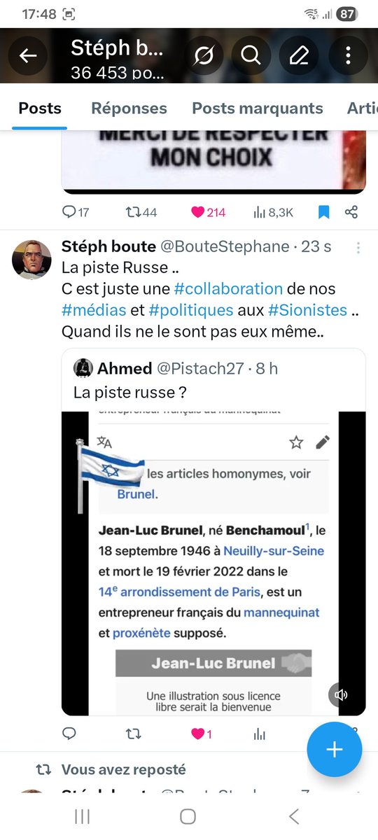 BouteStephane's tweet photo. @Pauline06272023 Il faudrait peut être arrêter d êtres aimables avec leurs #Complices actuellement en boucle sûr les #mediaspubliques et les #médiasprivées...
Ne les lâcher pas ..
Comme pour la #crisesanitaire. 
Nous les vaincrons grâces à ce qu ils veulent sensurer ..#Internet..
#EpsteinFiles https://t.co/HhCUEVQSjZ