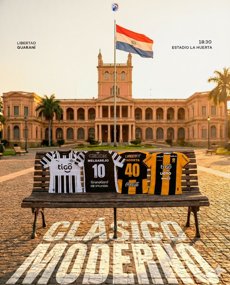 ClubGuarani's tweet image. 🤝 𝐂𝐥𝐚́𝐬𝐢𝐜𝐨 𝐦𝐨𝐝𝐞𝐫𝐧𝐨

Un cruce que llegó para quedarse. Hoy, Libertad y Guaraní se vuelven a encontrar en un partido que ya se ganó su lugar en el calendario. 

#ClasicoModerno🔝