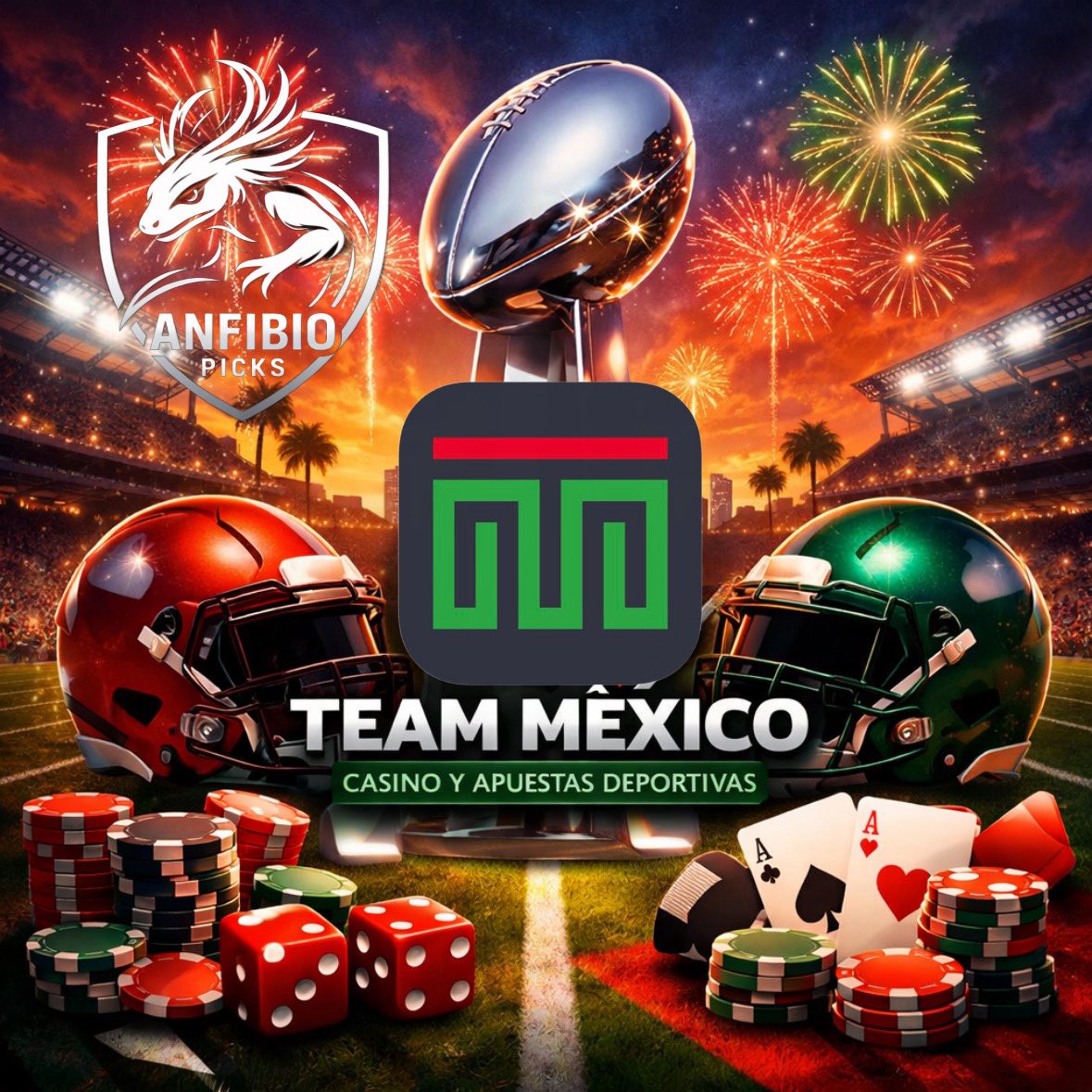 Regalaré 3 refiles de $500 💵 en <a href="/teammexicomx/">TeamMéxico.mx</a> cómo participar: 

Da RT 🔁❤️ al post 

Síguenos ✅ 

Comenta el ganador del Super Bowl y la cantidad de puntos que habrá 🏈 

Los 3 que más se acerquen serán los ganadores ( daré una transferencia extra entre TODOS los que