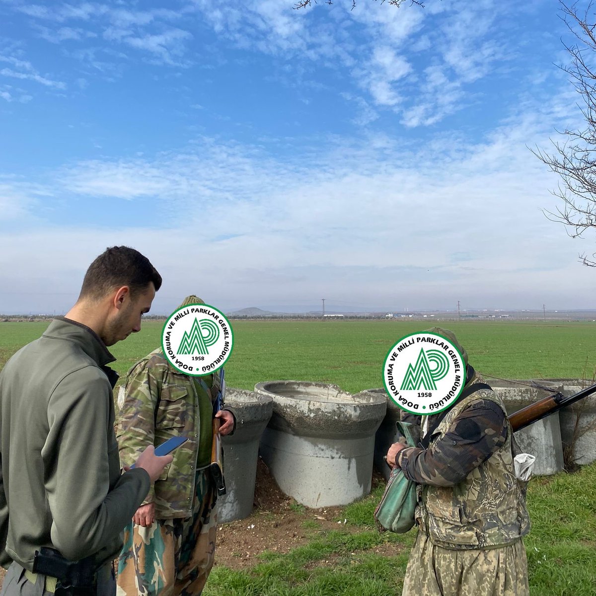 Kilis Doğa Koruma ve Milli Parklar Müdürlüğü ekiplerimiz  tarafından sahada yapılan denetimlerde  avlanma usul ve esaslarına uyan resmi avcılarımıza teşekkür ederiz. Av koruma ve kontrol denetimlerimiz devam etmektedir.