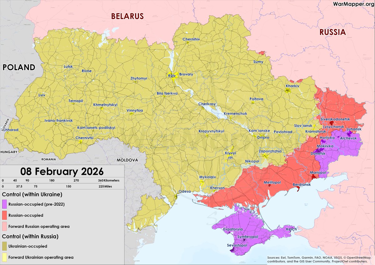 Finally An Overview Map Of The Situation Across The Frontline As Of 8 
