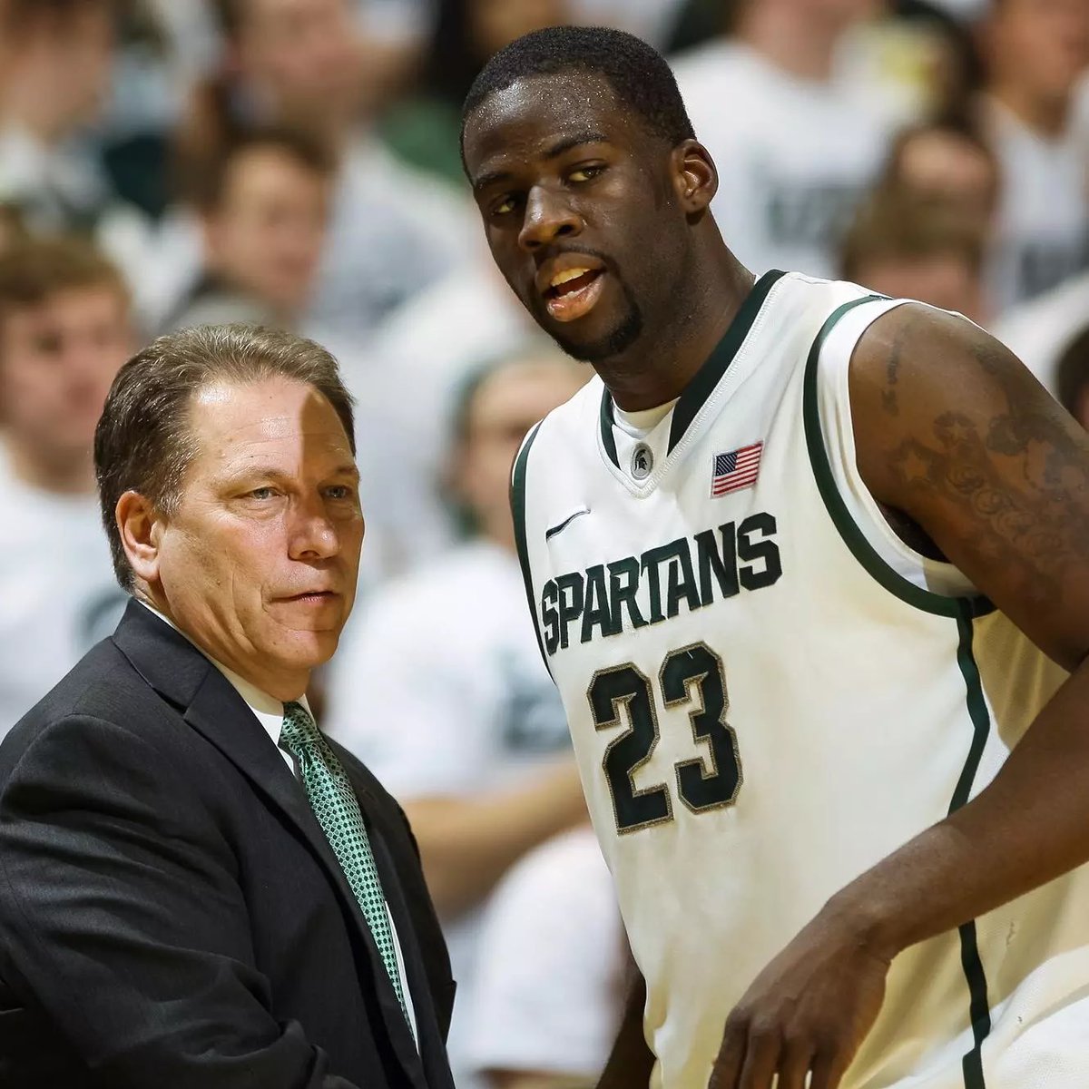 DubUpTop's tweet photo. The ONLY thing Tom Izzo is good at “developing” is dirty ass basketball players. #LittleBrother #MooU https://t.co/cnfSRBg8zU