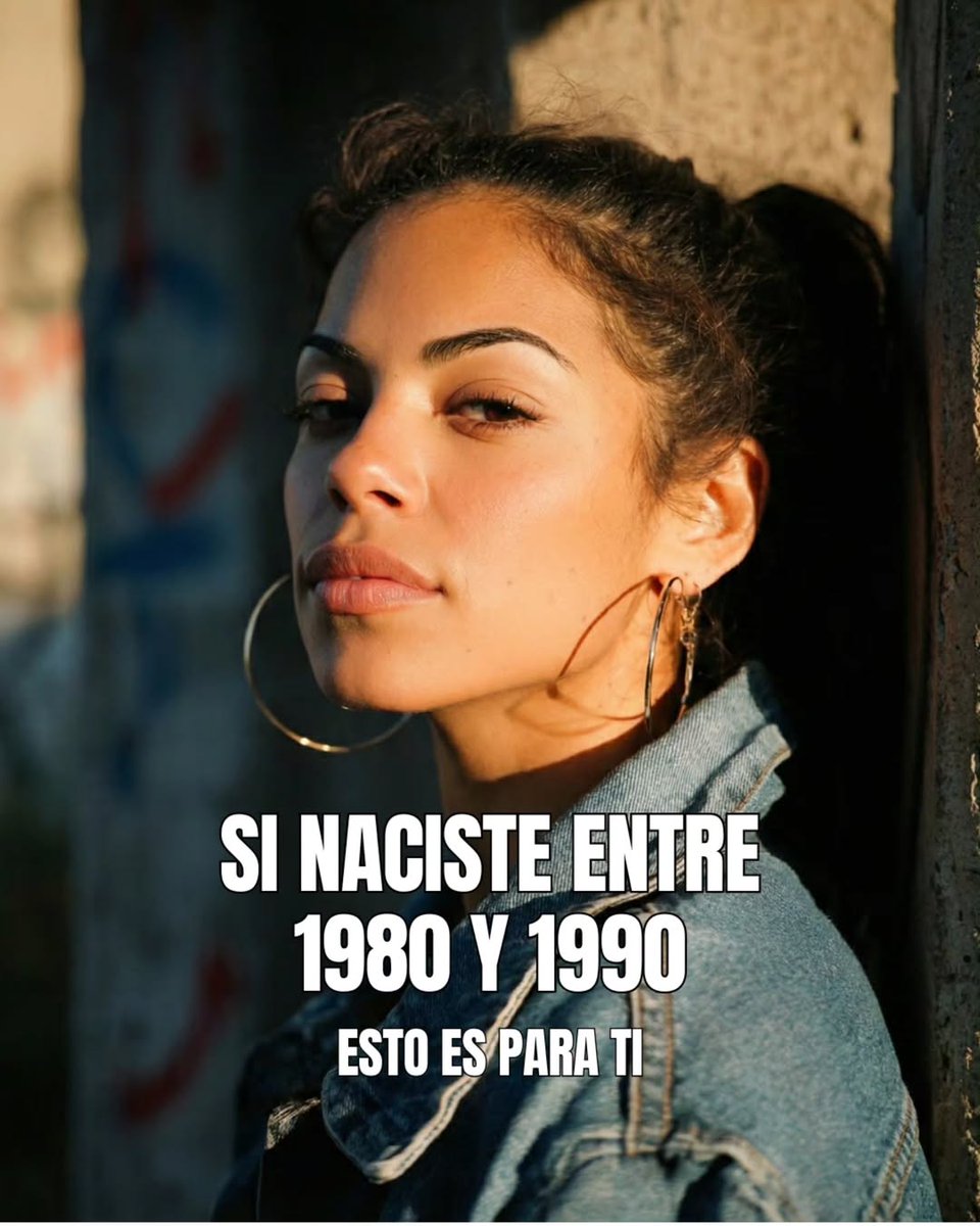 Si naciste entre 1980 y 1990 esto es para ti:

Hilo🧵