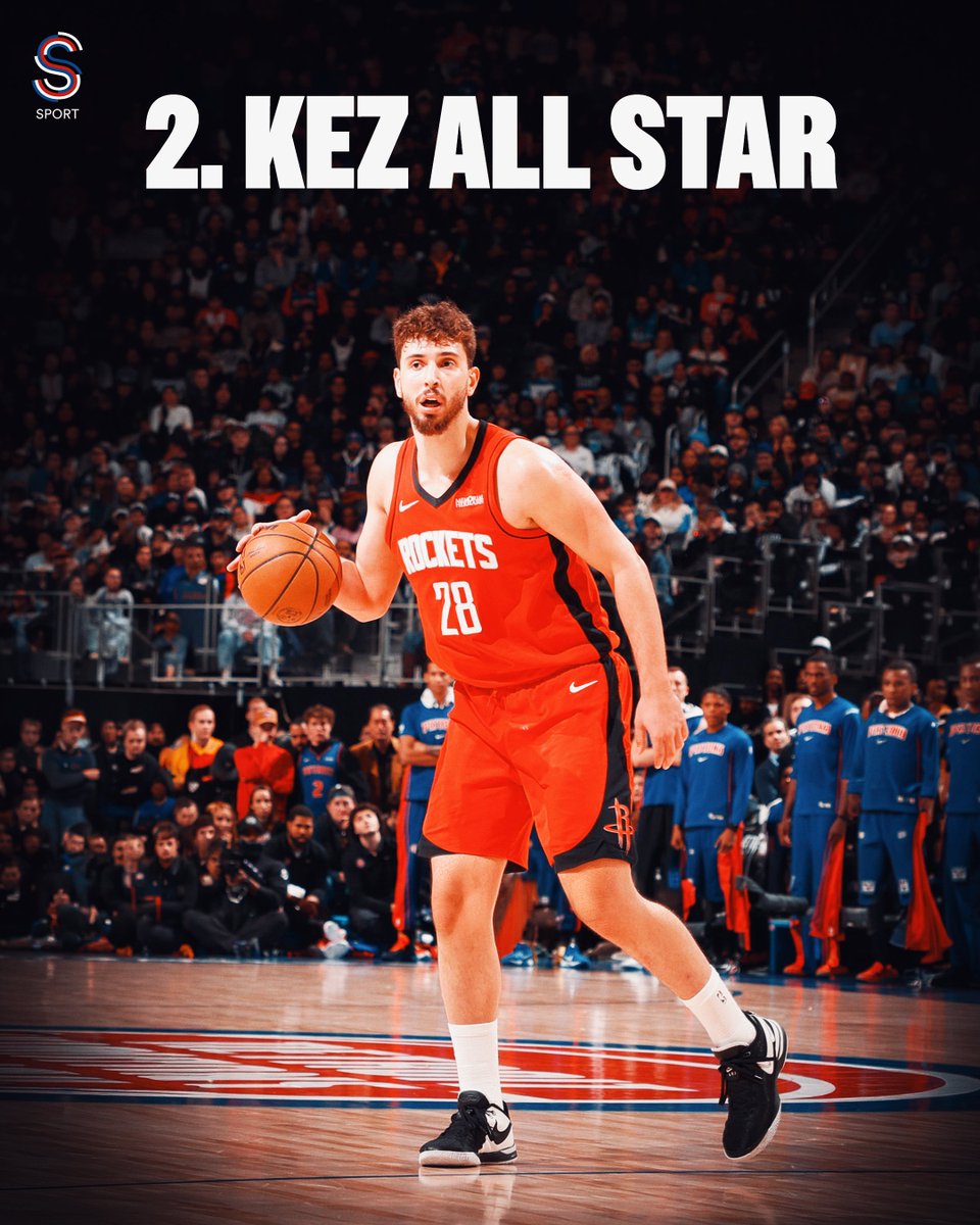 ssporttr's tweet photo. ALPEREN ŞENGÜN, ÜST ÜSTE 2. KEZ NBA ALL-STAR SEÇİLDİ! 🇹🇷🌟 https://t.co/wdak1wwGST