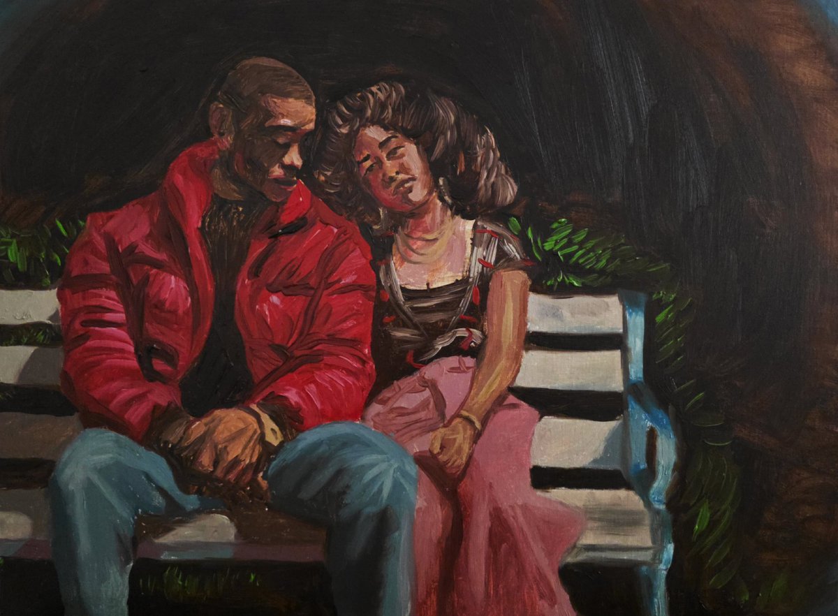 all about love
18 × 24 in
oil on panel