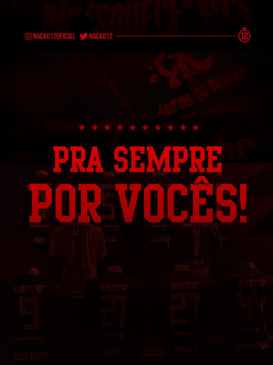 Nacao12's tweet photo. Hoje fazem 7 anos que o Flamengo perdeu uma parte de si. Durante todos esses anos a Nação 12 se comprometeu com um caminho: manter viva a memória dos nosso meninos. Que nossos 10 garotos possam descansar em paz e suas família serem amparadas. E que os culpados, que até hoje andam livres, sejam chamados à justiça pra responder por suas negligências. Nós não esqueceremos, nunca. E para sempre cantaremos nosso amor aos garotos, o mesmo amor que eles tinham pelo Flamengo, levando também a bandeira em homenagem a eles em todos os jogos do Flamengo que estivermos.

O FLAMENGO VAI JOGAR
PRA SEMPRE POR VOCÊS

⭐⭐⭐⭐⭐
⭐⭐⭐⭐⭐

#Nação12
#Nadanospara
#Flamengo