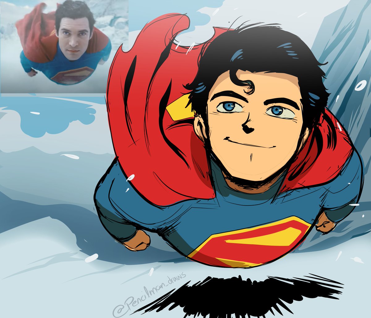 "The alien is on it's way back" #superman