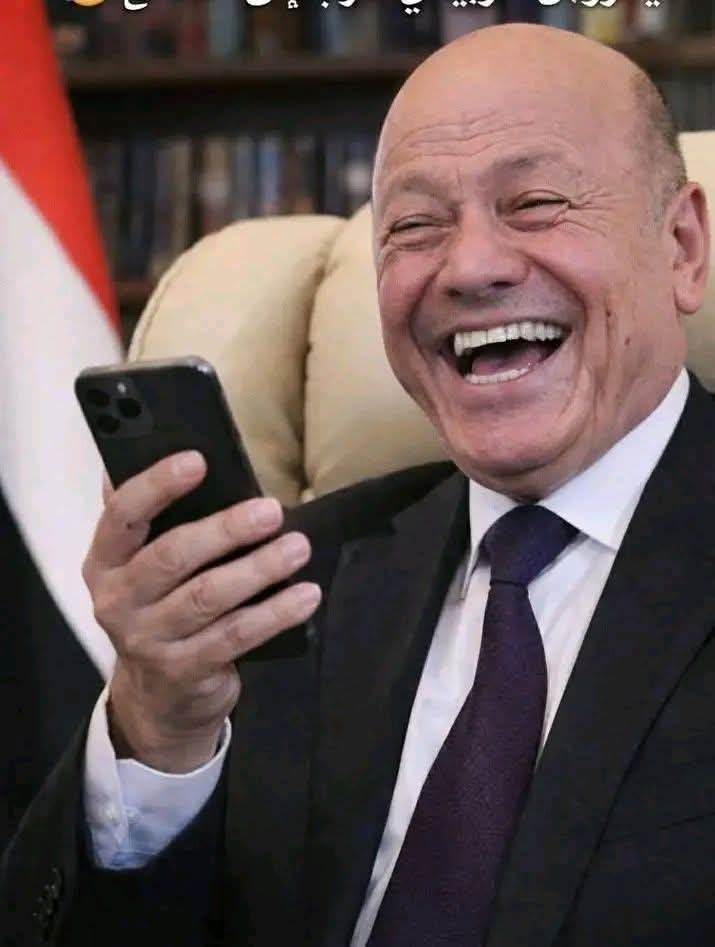 العليمي مجرد موظف توقيع طلبات للنظام السعودي.