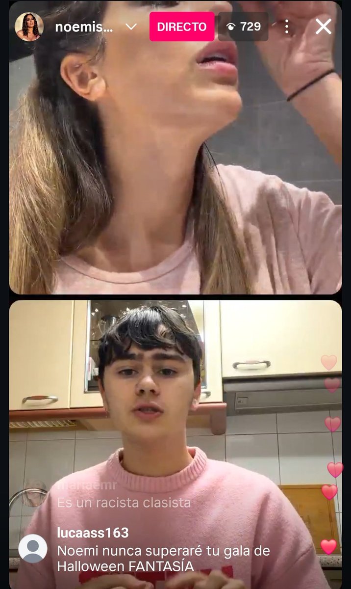 Lilith1782's tweet photo. Noemí ahora con el hermanisimo del Cyrus dice el hermanisimo: "no se q dicen d Carlos d animal televisivo si tu madre lleva años en los Gyspi" jajaja.
El niño este dice q Carlos desquicia  a todxs en la casa...
Ir al directo que no tiene desperdicio!
#GHDuo7F 
#GHDúo8F https://t.co/raqJVF7IHz