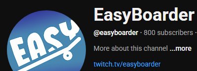 Celebrate the small things. Mini milestone reached! ^^ youtube.com/@easyboarder