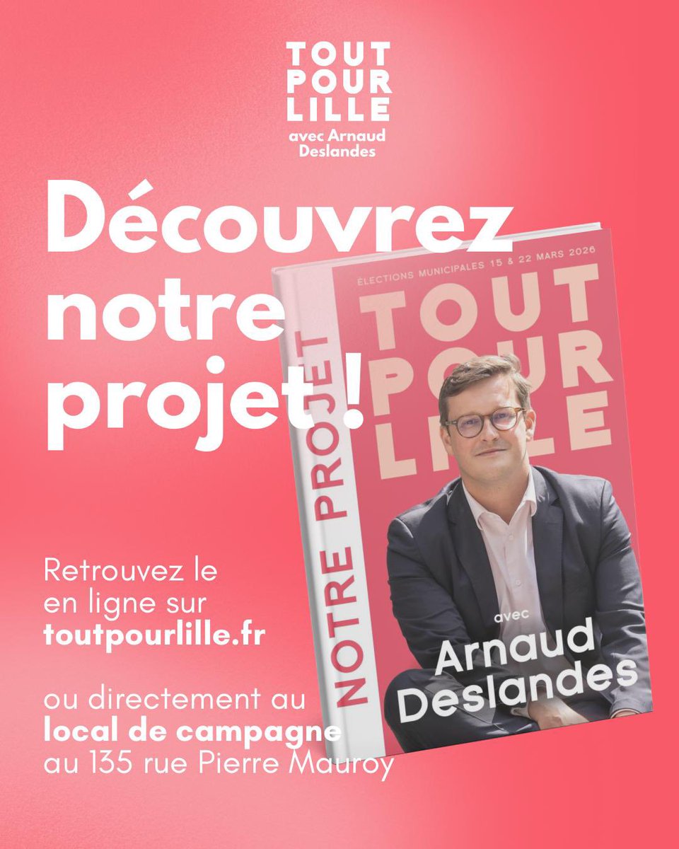🔥 Découvrez notre projet, construit avec et pour les Lillois, dès maintenant !

Rendez-vous sur toutpourlille.fr ou directement dans notre local de campagne au 135 rue Pierre Mauroy à Lille.