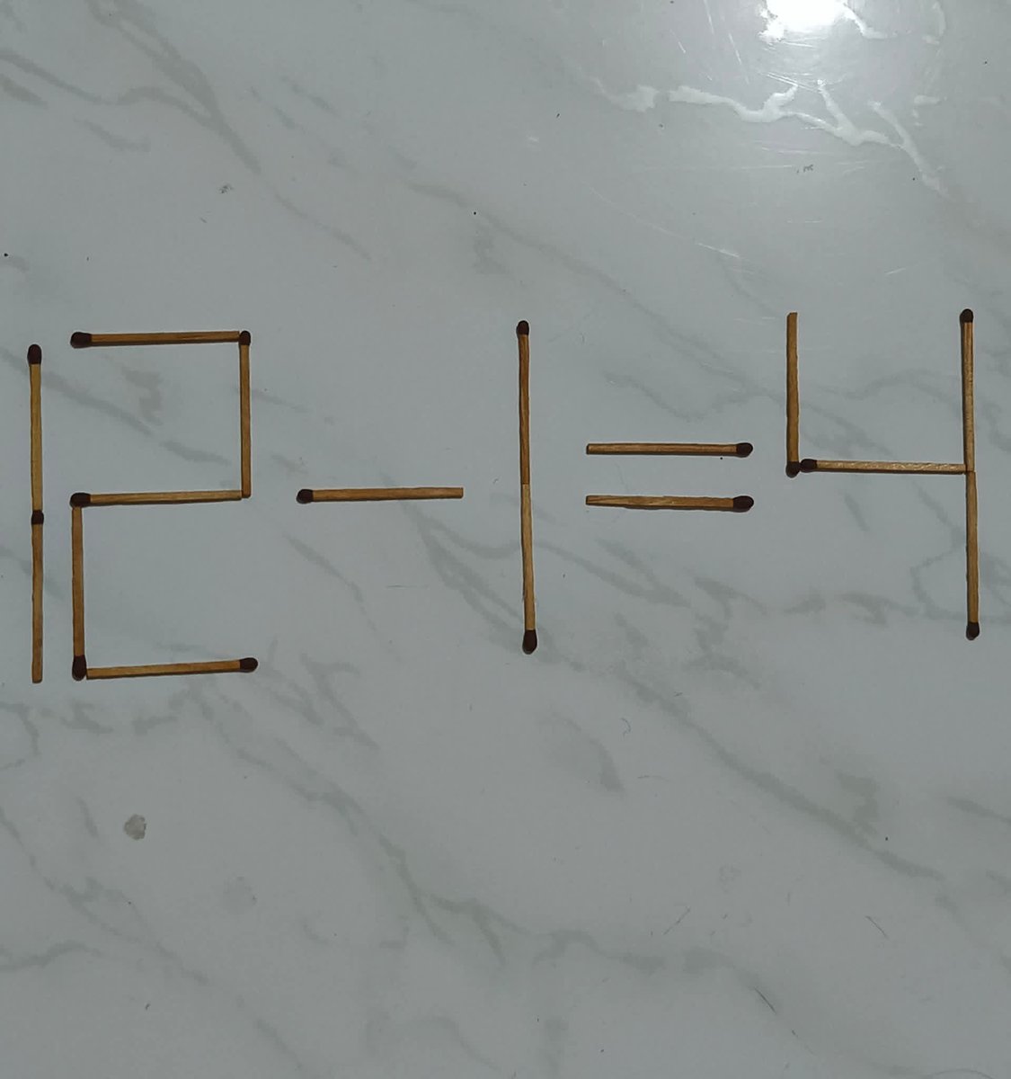 dryaan17's tweet photo. move 2 matchsticks 

#iqtest #challange #matchsticks #fyp https://t.co/45T0hoCLgh