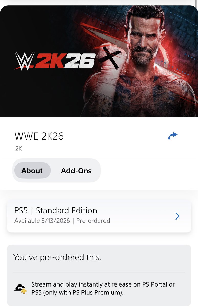 parrisowens's tweet photo. @WWEgames https://t.co/Y0Si3B4wzw