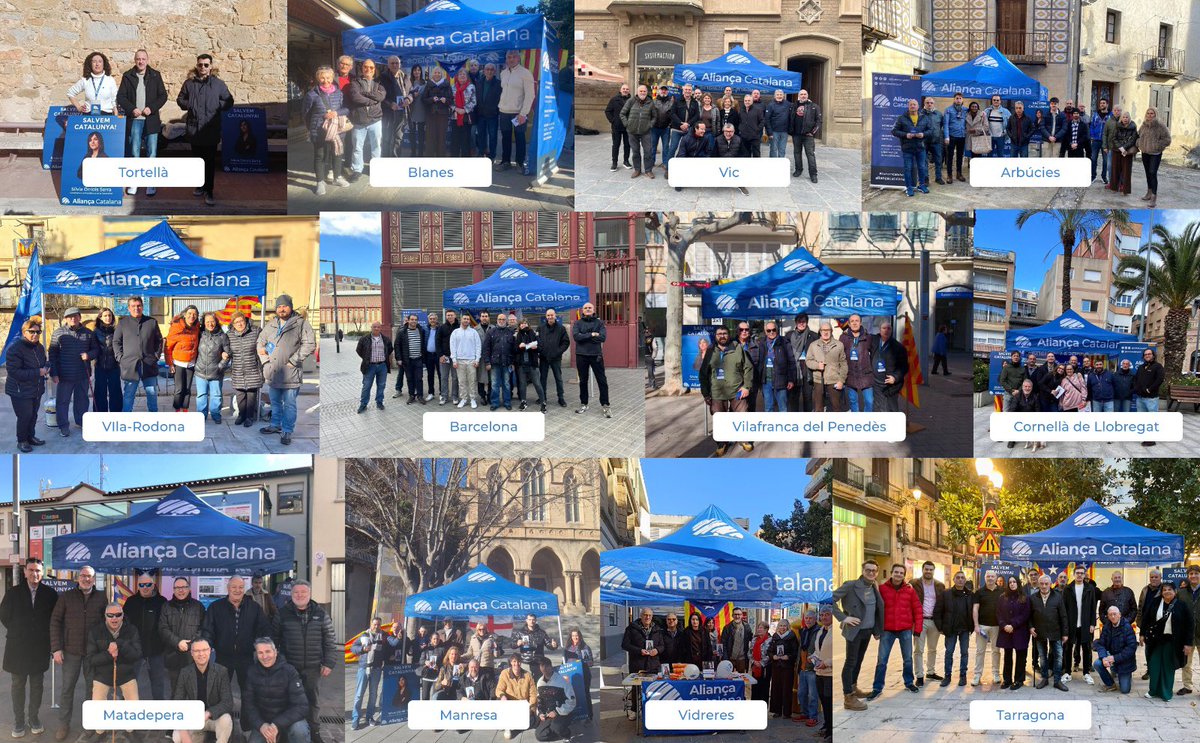 Aquest cap de setmana ha estat molt especial; mentre celebràvem la 1a Convenció Municipal d’Aliança Catalana, les nostres parades han continuat a peu de carrer com sempre!

Això només és possible gràcies al millor equip, que treballa dia a dia per fer realitat la Catalunya que