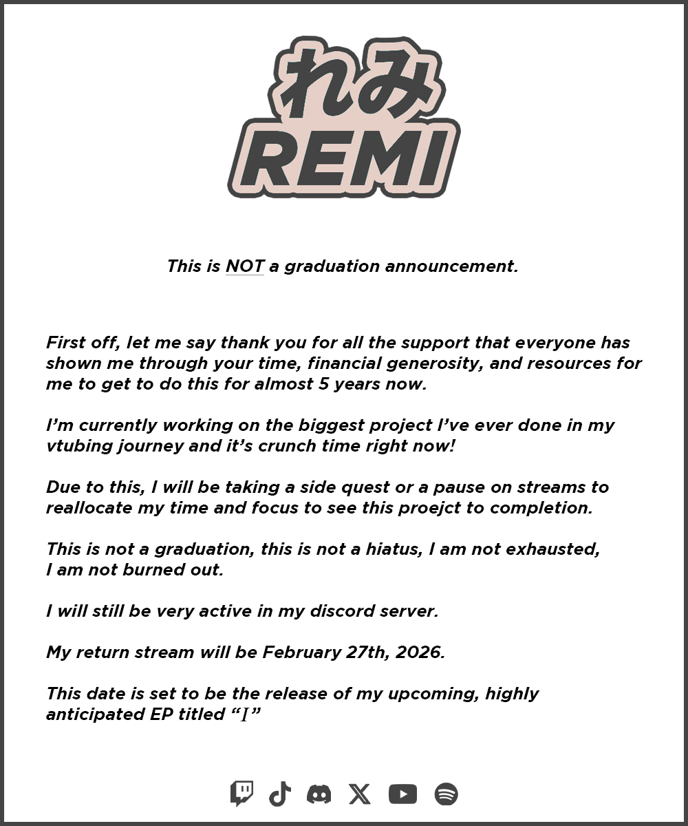 Remi ▪️ “I” EP COMING SOON tweet media