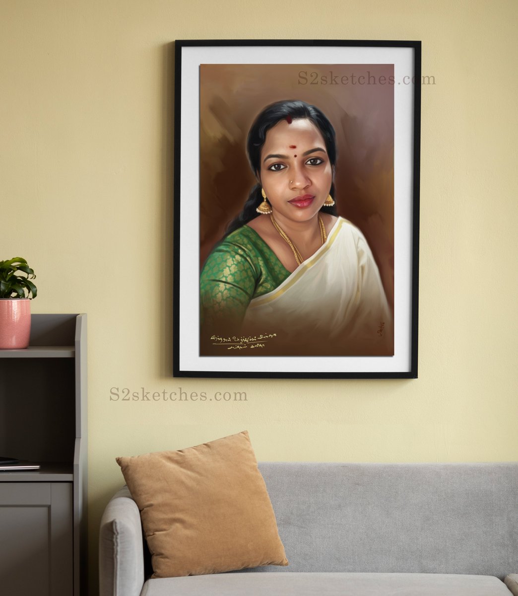 s2sketches's tweet photo. “Where tradition meets artistry ✨

Every stroke tells a story, every detail reflects grace. A timeless hand-painted portrait crafted with love and precision.
Turn your memories into everlasting art. 🎨💛”

#PortraitPainting #HandmadeArt #CustomPortrait  #S2Sketches https://t.co/z7571Cup0W