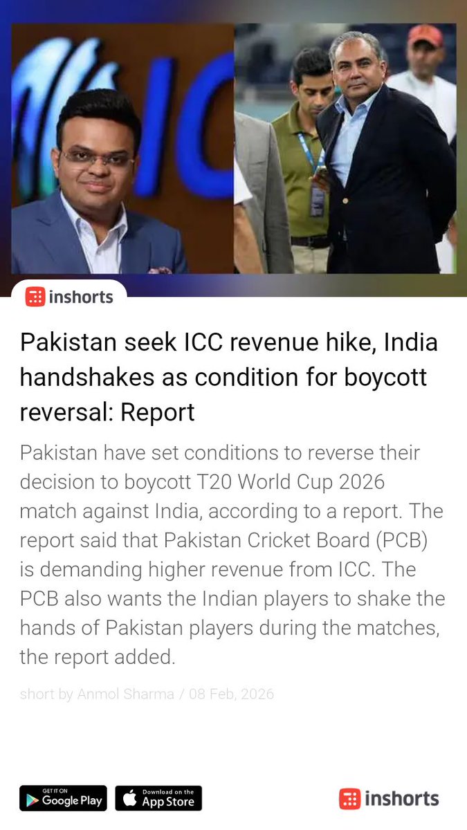 BargeNikhil's tweet photo. @ICC to @TheRealPCBMedia @TheRealPCB after this 
https://t.co/I4N1T4iqqB https://t.co/iu7Rn0GDo1