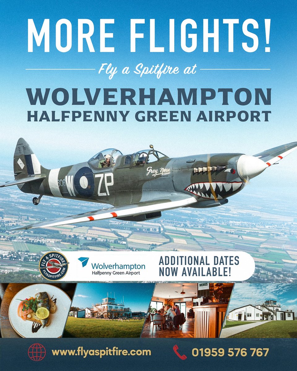 Wolverhampton Halfpenny Green Airport tweet media