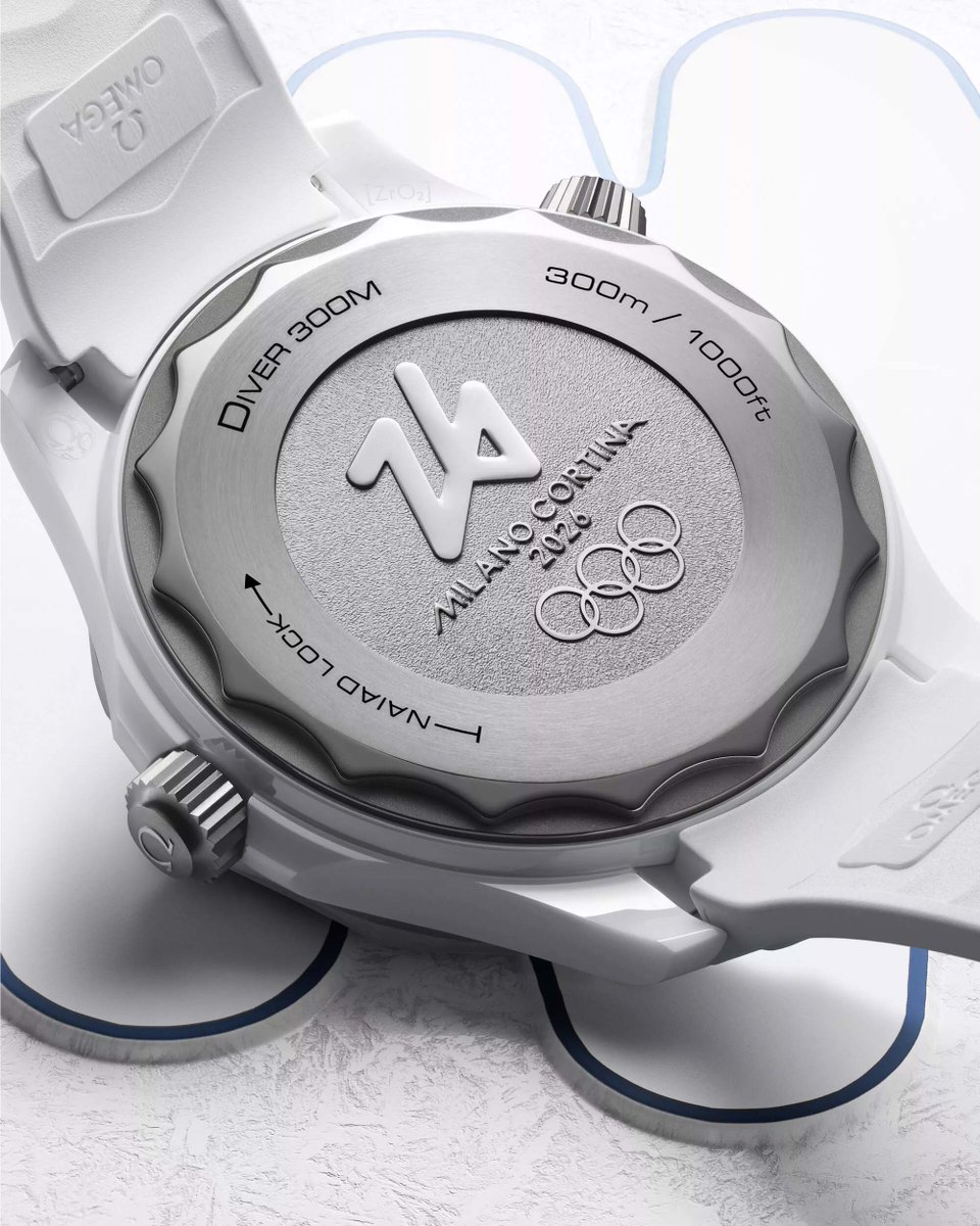 #Omega begins its timekeeping at the #Olympic #Winter #Games #MilanoCortina2026 with an #OlympicGames #Timepiece: The Omega #Seamaster #Diver300M #Milano #Cortina
<a href="/omegawatches/">OMEGA</a> 
lacotedesmontres.com/en/Omega-begin…