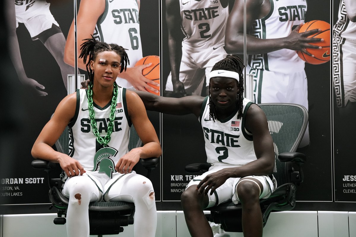 MSU_Basketball's tweet photo. Stepped up on the B1G stage https://t.co/691ZoURaSl