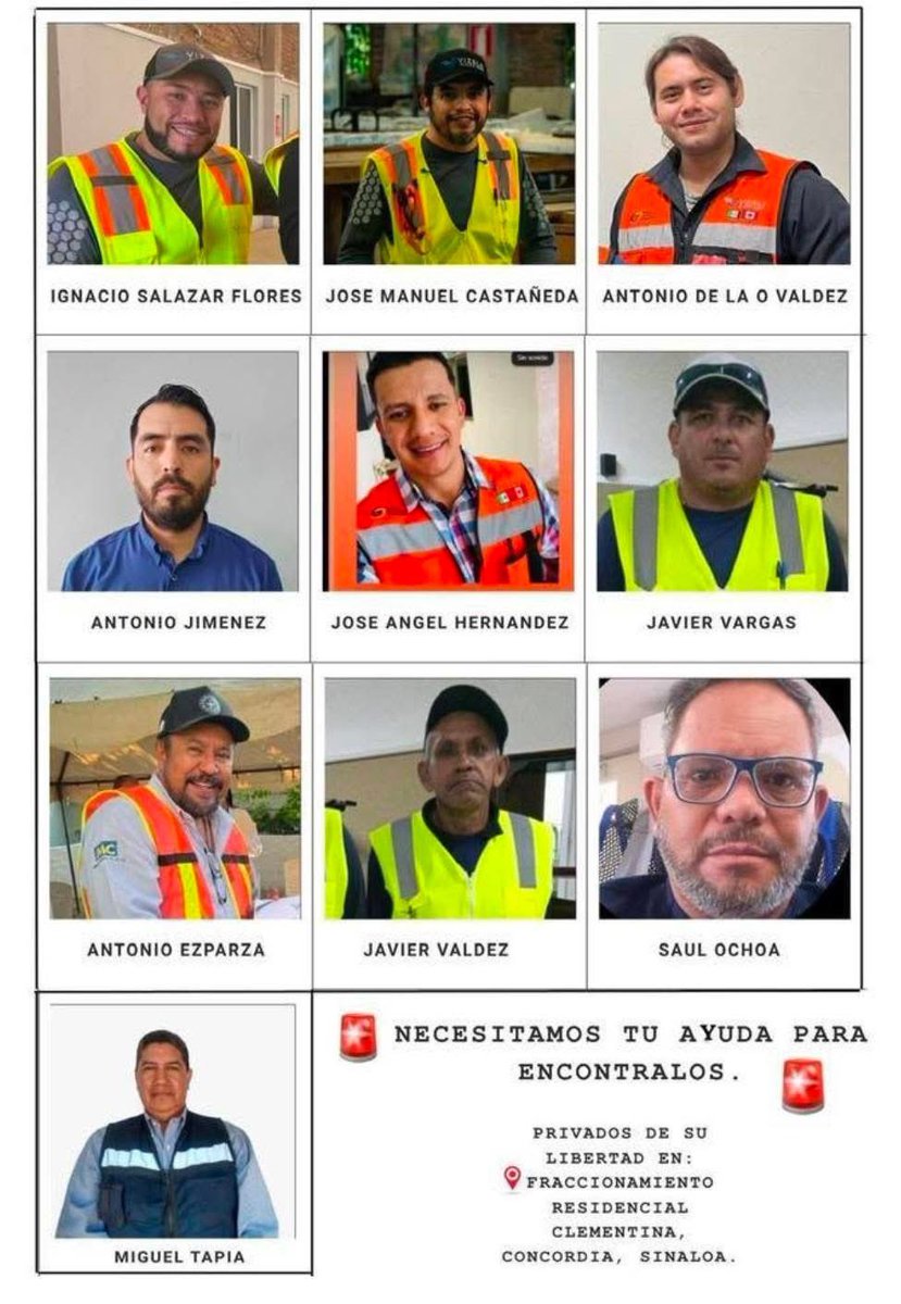 Extorsión por 200 mil pesos. 

Increíble como se vive la inseguridad con <a href="/Claudiashein/">Claudia Sheinbaum Pardo</a> y García (<a href="/OHarfuch/">Omar H Garcia Harfuch</a> ). 

Inseguridad: desaparición de mineros habría iniciado como extorsión y escaló a secuestro

La desaparición de al menos 10 ingenieros y trabajadores de la minera