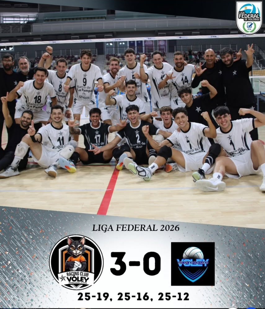 lmdeportiva.com.ar/racing-el-1-de…
Racing ganó en la Liga Federal de Volley <a href="/Voley_FeVA/">Voleibol Argentino</a> y termino primero en su zona.