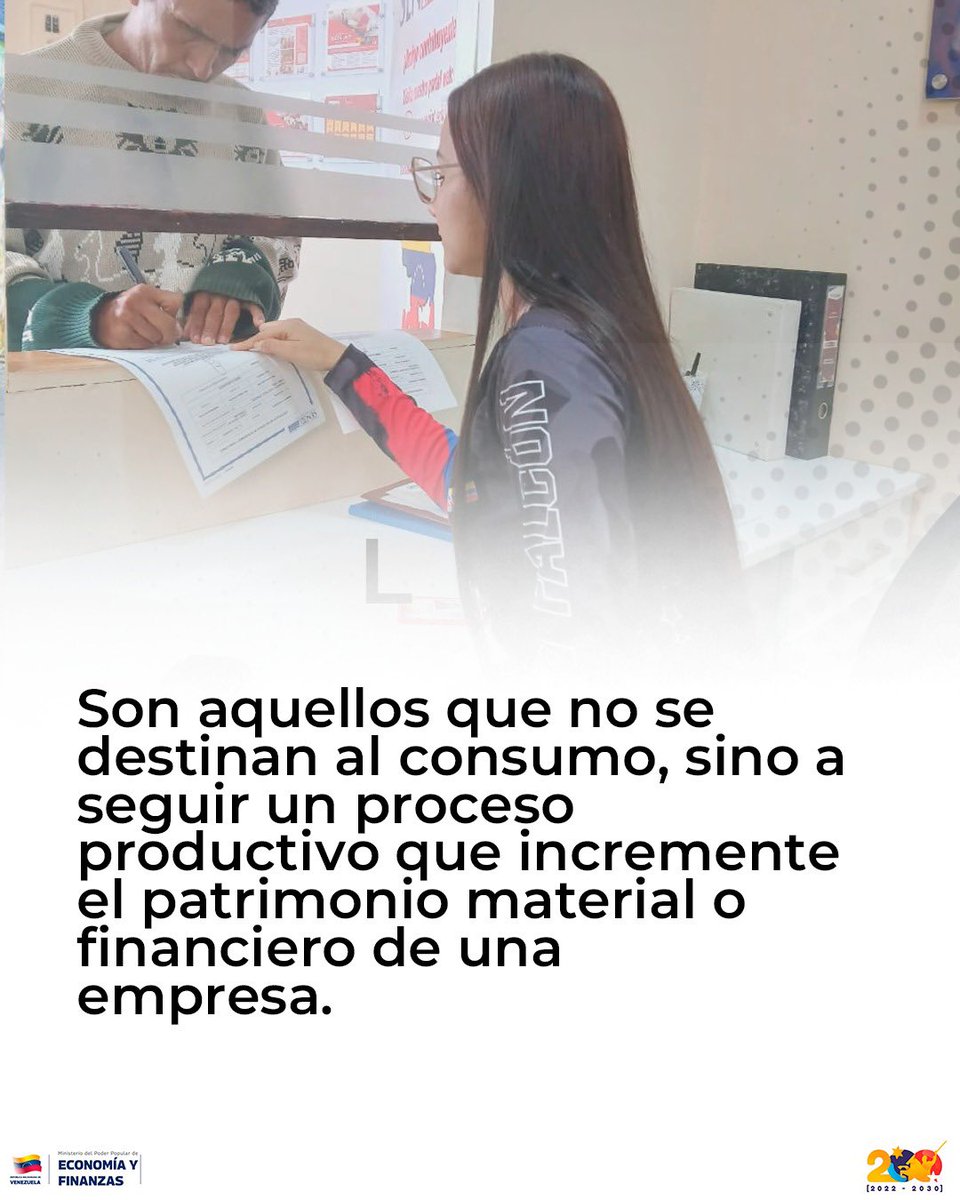 Bienes de Capital 🇻🇪❤️

No son productos para el consumo inmediato, sino herramientas y recursos esenciales que se integran al proceso productivo. Su objetivo es claro: fortalecer el patrimonio material y financiero de una empresa para potenciar su crecimiento.

#Seniat