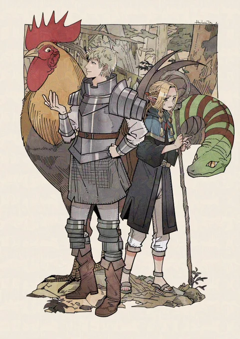 #ダンジョン飯 #deliciousindungeon