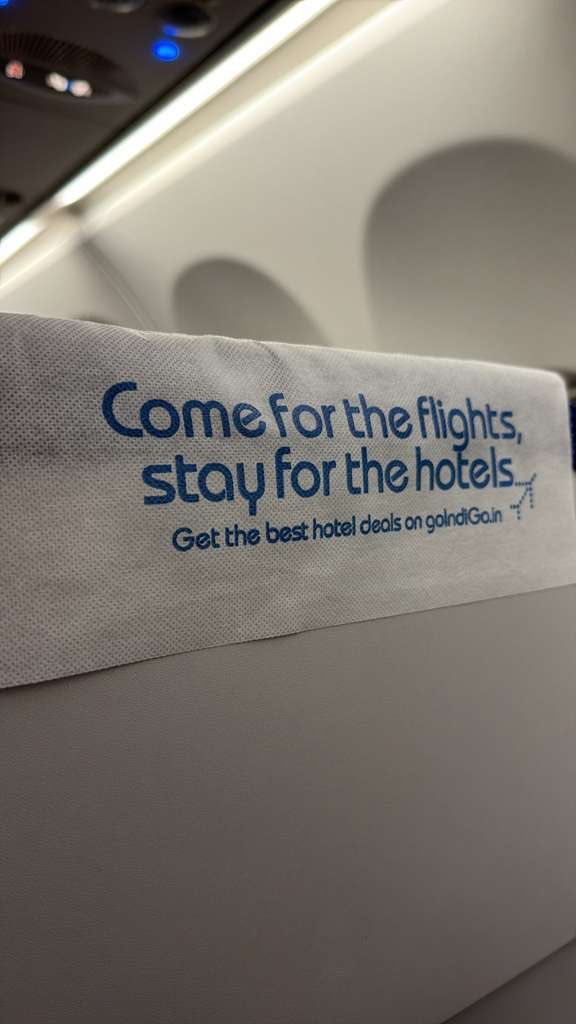 Makes sense - With your flight delays. <a href="/IndiGo6E/">IndiGo</a> - 20:45 flight taking off at 23:10 - Red eye to work tomorrow!