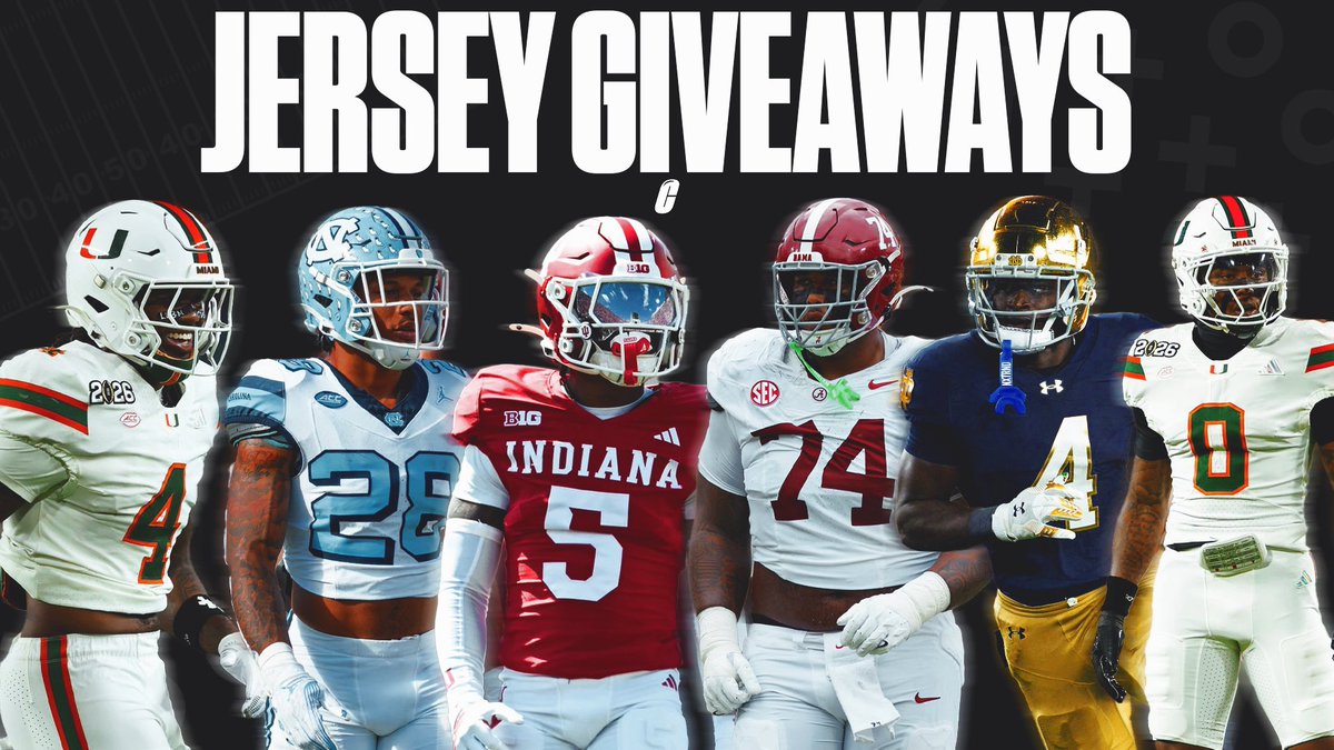 CFBAlerts_'s tweet image. Giving away a jersey of your choice 🚨

To be entered:

Follow me @CFBAlerts_
like
retweet 
Comment your favorite team 

Good luck! Winner picked March 15th. 🔥