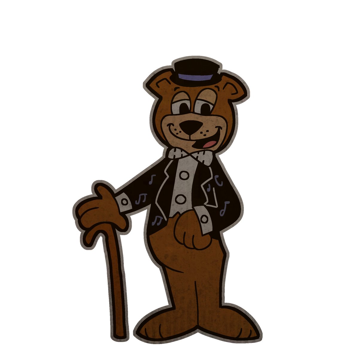 FnafPrecipice's tweet photo. We have some big stuff coming up super soon we can't wait to show you all! It should be done soonish (don't quote me on that lol). #fnaf 

Here is some awesome standee art we had done by one of our VHS animators @nikitka477743 https://t.co/G460nJ533d