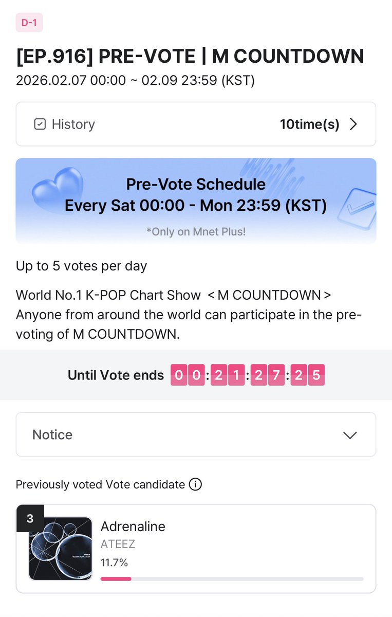 HONGSMINGKI's tweet image. ON GOING VOTINGS 🫧

Music Bank, APP: Fancast, Rank #1, Gap 21k. Ends: Feb 11th 11:00 KST ‼️maintain lead, win with BIG gap

Show Champion, APP: IdolChamp, Rank #1, Gap 9,02%, Ends: 12 HOURS‼️ maintain lead, BIG gap

Mcountdown, APP: Mnet Plus, Rank #3, Ends: Feb 9th 11:59PM KST