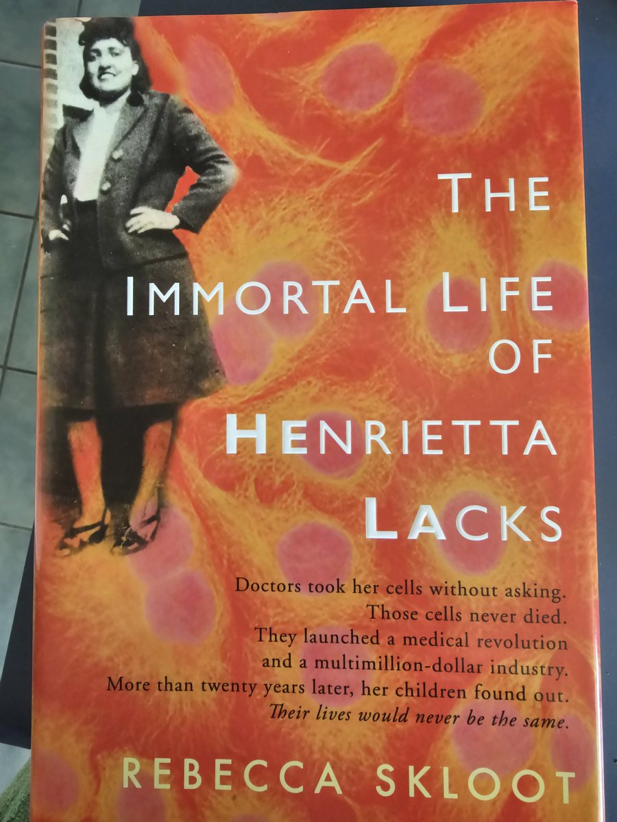 Clover54Draves's tweet photo. @LqLana A great book, by Rebecca Skloot. Published in 2010. https://t.co/93PruBeR4Z
