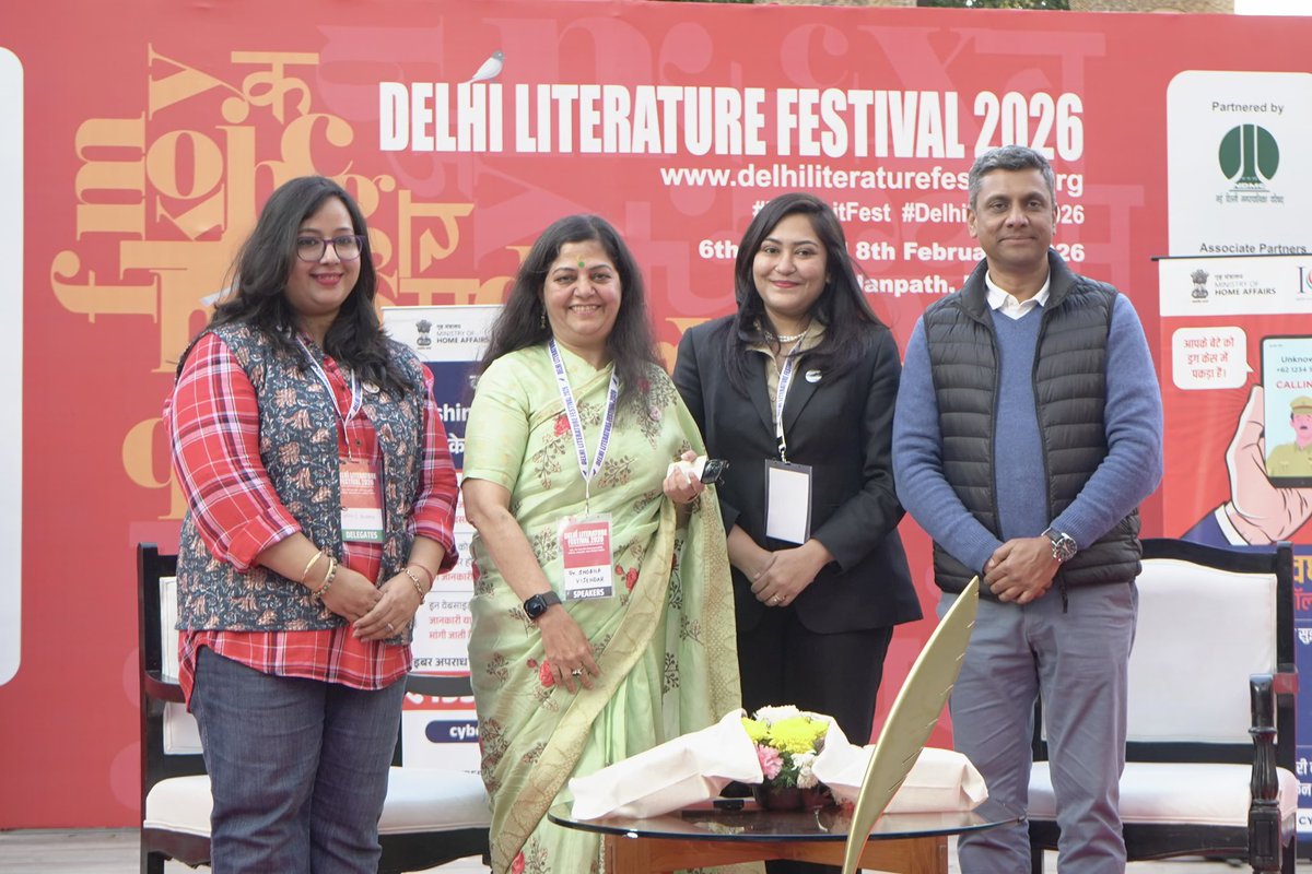 ngo_sampurna's tweet photo. Some stories find their moment. Today, Broken Bride: Domestic Violence in India found its at the Delhi Literary Fest. Thank you Jahnavi for a conversation that went deeper than I imagined.
#BrokenBride #DelhiLiteraryFest #IndianWriters #BookLovers #LitFest #StoriesThatMatter https://t.co/VXUgk1CPPv
