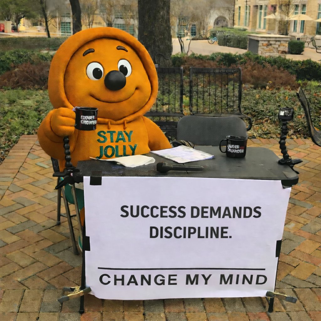 jolly_jackoVF's tweet image. Success doesn’t come from motivation alone.
It comes from discipline — even on the days you don’t feel like it.

Comfort feels good.
Discipline gets results.

☕ Pull up a chair.
👇 Change my mind.

#ChangeMyMind #DisciplineOverMotivation #SuccessMindset #DailyDiscipline