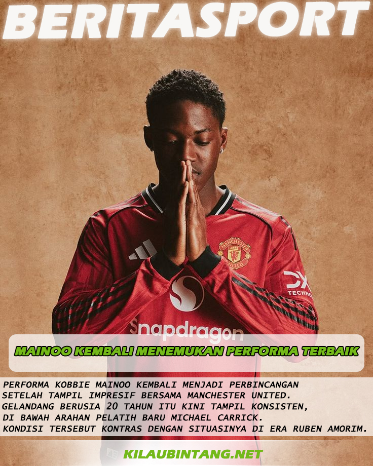 Ligabintang_Web's tweet photo. Mainoo Kembali Menemukan Performa Terbaik

Baca Selengkapnya :
https://t.co/zBxDqe9lVQ

Link :
https://t.co/rq2foFQkSR https://t.co/tvGdN2EFfx