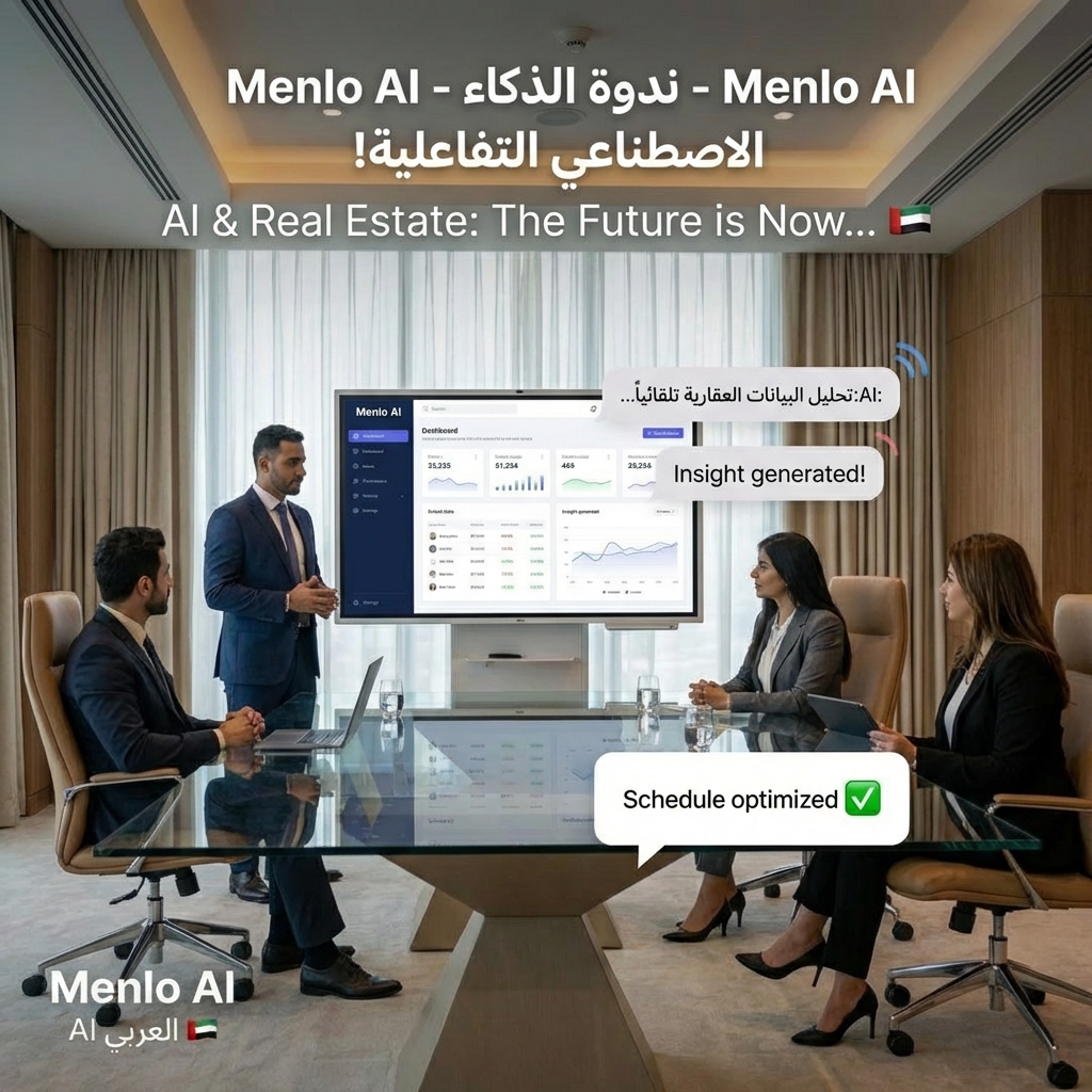 menloai's tweet photo. Menlo AI - ندوة الذكاء - Menlo AI الاصطناعي التفاعلية!

AI &amp; Real Estate: The Future is Now... 🇦🇪

Experience intelligent property analysis with Menlo AI.

#MenloAI #AIRealEstate #PropTech #Dubai #UAE https://t.co/Kd0SYK2RJc