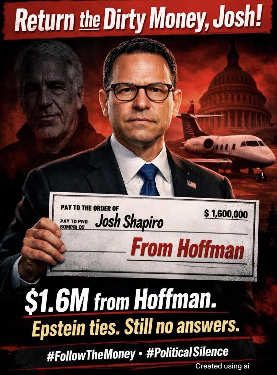 ConnollySean1's tweet photo. @hoopes_leah @NancyJGifford Don’t forget Pennsylvania based Mossad agent , careercriminal, bodybroker, and #1child human-tra#ficker is @GovernorShapiro wants boys and pedos in our daughters bathrooms tied to Epstein, Hoffman, pizza 🍕 gate, Soros, Krasner, Zelensky, Diddy-Mills https://t.co/fT1OetEOLg https://t.co/rKxD4HWuga