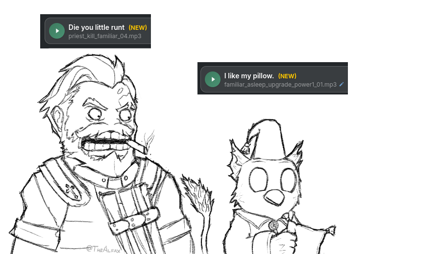 A friend of mine made the joke in my server and I just had to draw it #deadlock