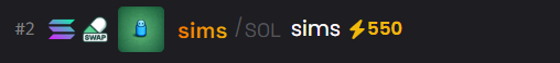 Top 2 on dex! 🥳🥳