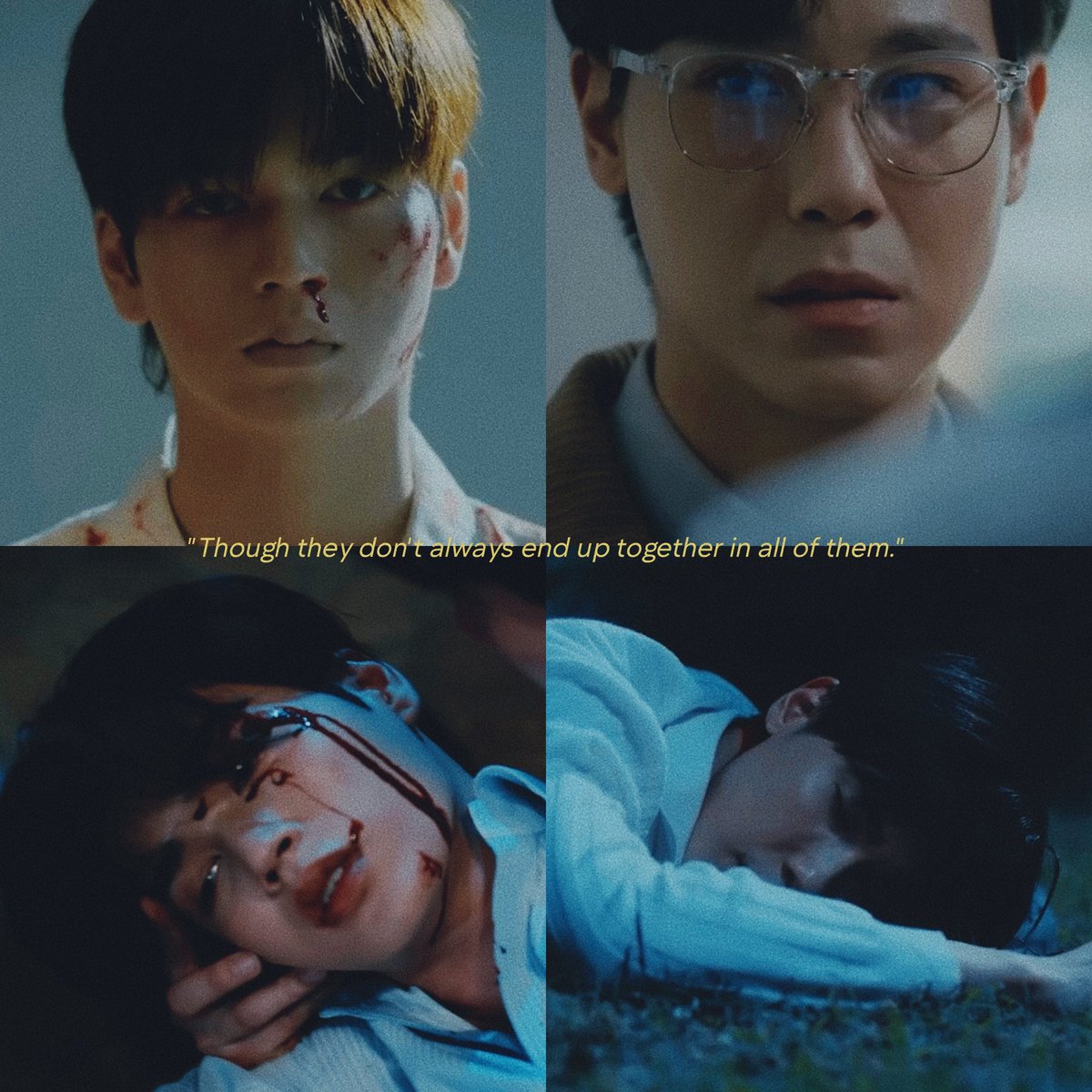 jumarkgfpeem's tweet image. "They are soulmates. They have been soulmates in every lifetime. Though they don't always end up together in all of them. But in every lifetime, they always find each other."

#MyRomanceScammerEP2 
#JuniorMark