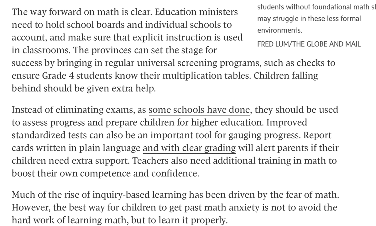 rastokke's tweet photo. Gift article: How to rebuild the foundations of teaching math in The Globe &amp; Mail today, written by their editorial board
https://t.co/zdr72DlpC8 https://t.co/xAhAIurA6J