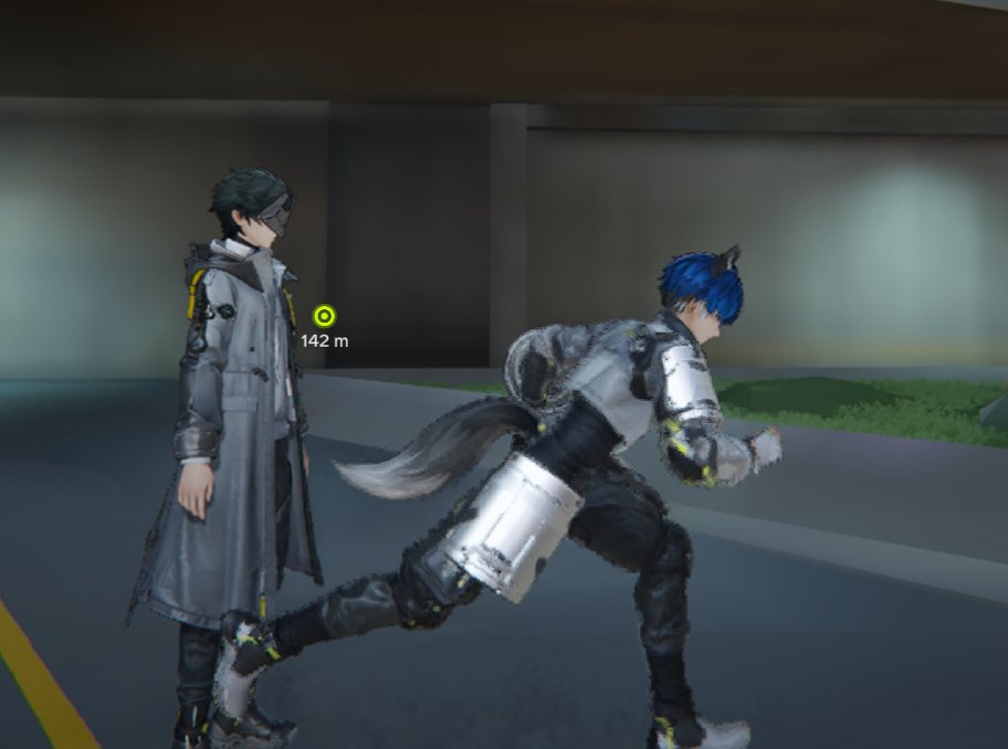 Sometimes my operators gets stuck in a running loop while the graphics are loading in (Playing on an old laptop). On the bright side, I can take funny shots like this.